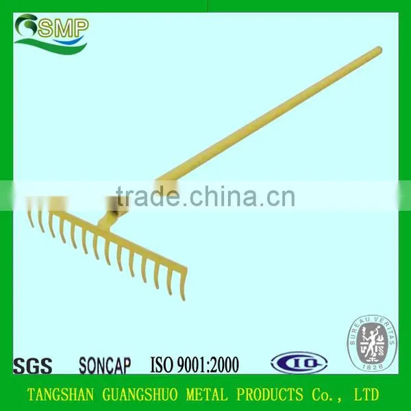 Agriculture Wooden Rake Handle 45# Rake Head