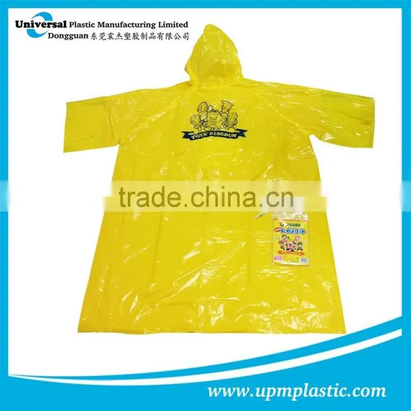 Water Proof Eco-friendly Degradable Promotional Raincoat photo-2