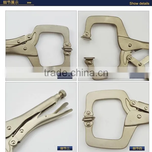 10" C Style Vise Grip Pliers photo-4