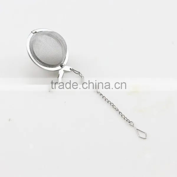Silver Tone Mesh Tea Ball Infuser For Loose Tea Leaves photo-2