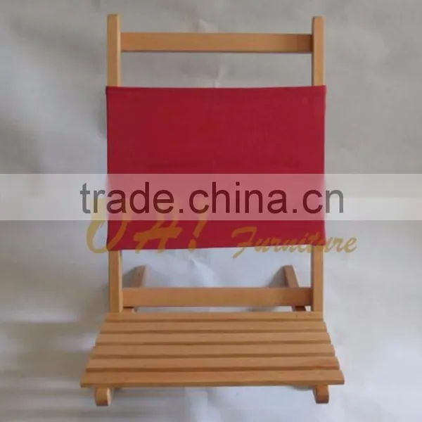 Wholesale Japanese Style Floor Chair Foldable Chair Wooden Folding Slat Chair photo-2