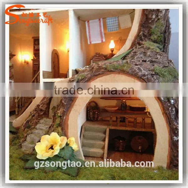 China Manufacturer High-level Design Outdoor Artificial Tree House Prefab House photo-3