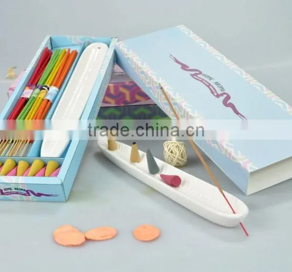 Color Incense Sticks/2015 HK Home Product Fair Incense Gift/india Cone Incense/scented Incense Gift Set/color Incense Sticks photo-5