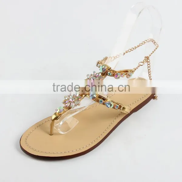 HFR-YS29 2017summer New Ladies Fashion Floral Open Toe Sandals photo-4