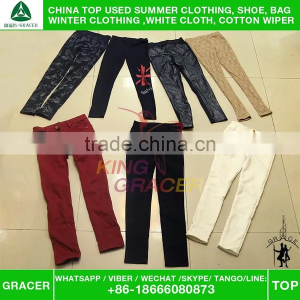 Wholesale Buy Bulk Ladies Winter Heavy Legging Used Clothes Hot Sale In Europe photo-3