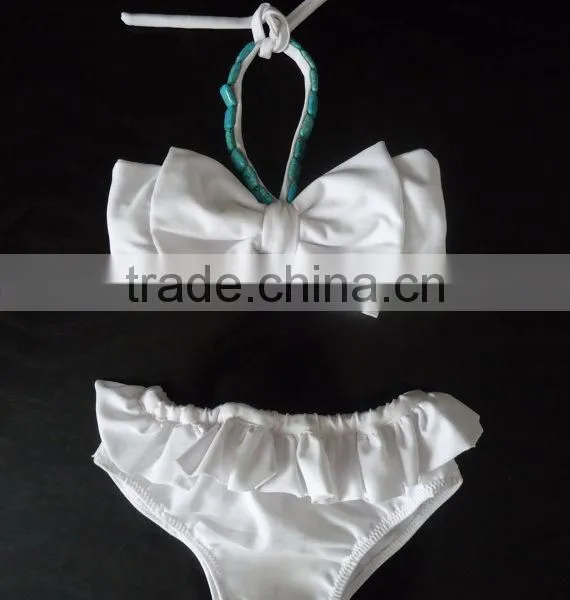 Baby Girls Star Bowknot Top and Stripes Underwear Beach Wear Cover up for Kids photo-6