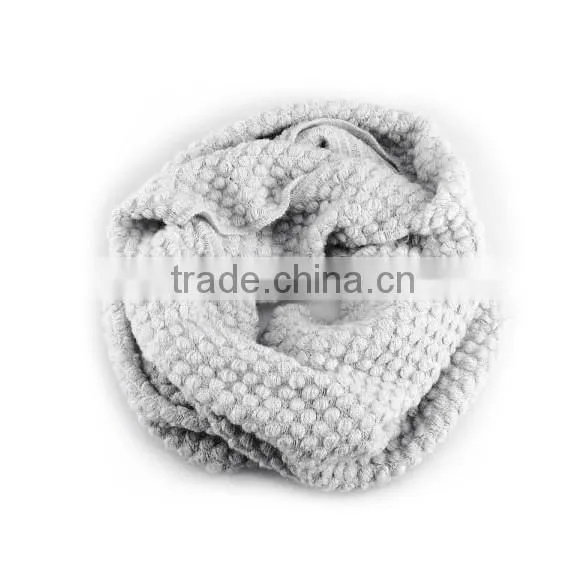 Women's Knit Neck Cowl Wrap Warmers Scarf Flexible Scarf 3455 photo-4