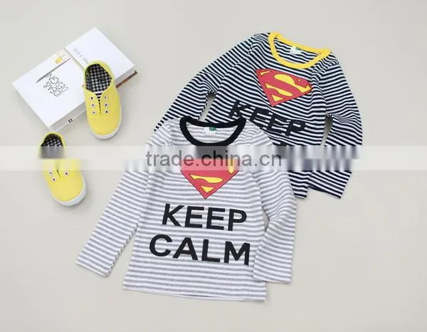 2016 High Quality Cotton Baby Wear Unique Children Long Sleeve t Shirt photo-2