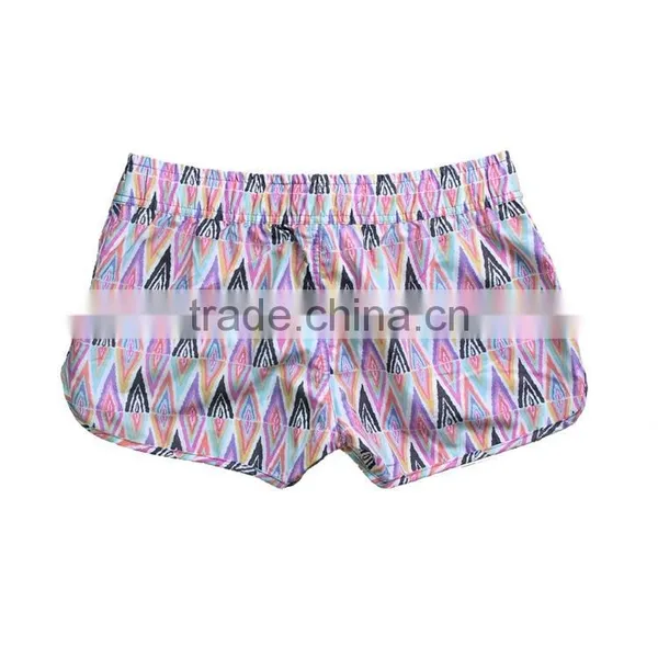 Fashion Summer Female Flim Fit Casual Cotton Shorts Solid Beach Shorts Pants photo-2