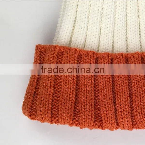 Myfur Wholesale Real Soft Fox Fur Pom Pom Knitting Wool Beanie photo-4