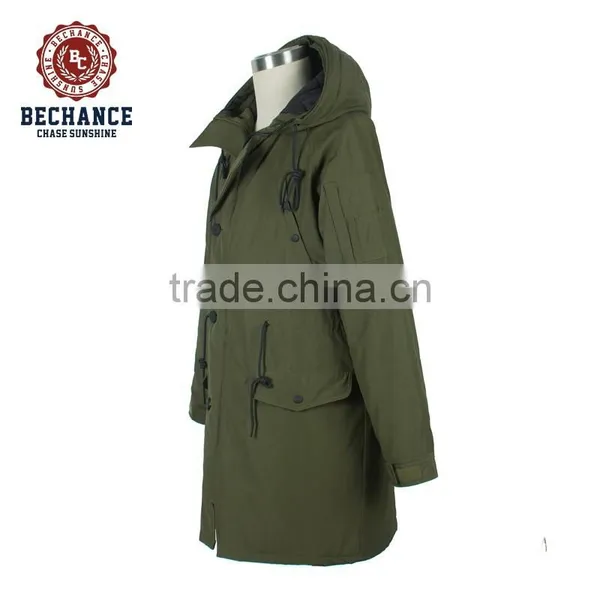 M1121 Men Winter Casual Long Padding Parka photo-3