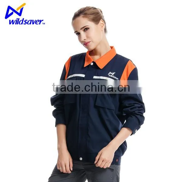 New Design Flahsing Security Working Wear for Female Breathable Warning photo-4
