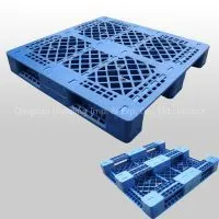9 Feet, Stackable Plastic Pallet L1400*W1200*H140 photo-2