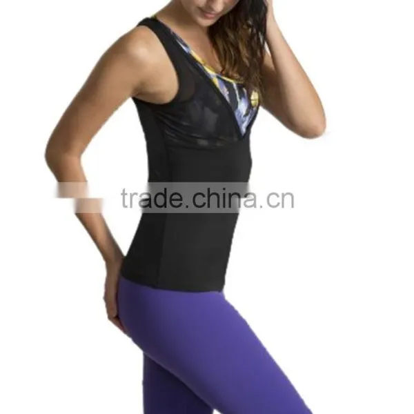 2016 High Quality And Comfortable Singlet Stringer OEM Womens Tank Top photo-3