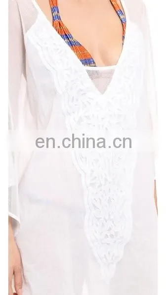 Hot See-though Lace Sexy Woman Beach Dress Kaftan photo-5
