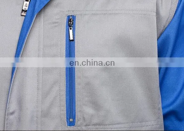 Customized Spring/Autumn Cotton Lapel Work Clothing Labor Uniform With Full Sleeve for Man photo-6