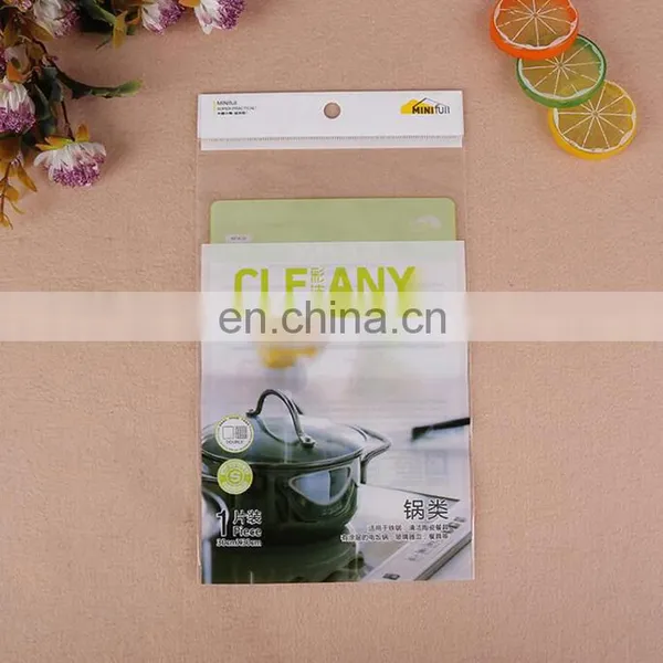 Opp Kitchen Towel/glasses Cloth Packaging Bag With Hanging Hole photo-4