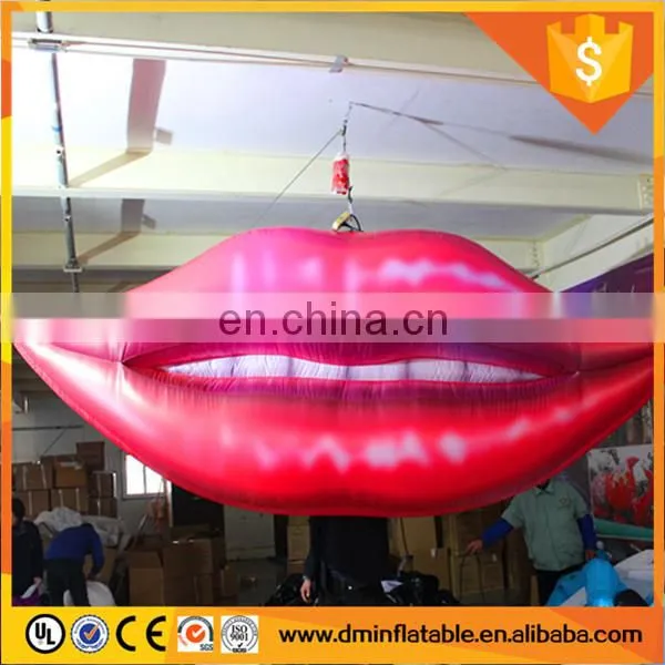 2018 Hot Sale Giant Inflatable Replica Lips for Nightclub Show photo-2
