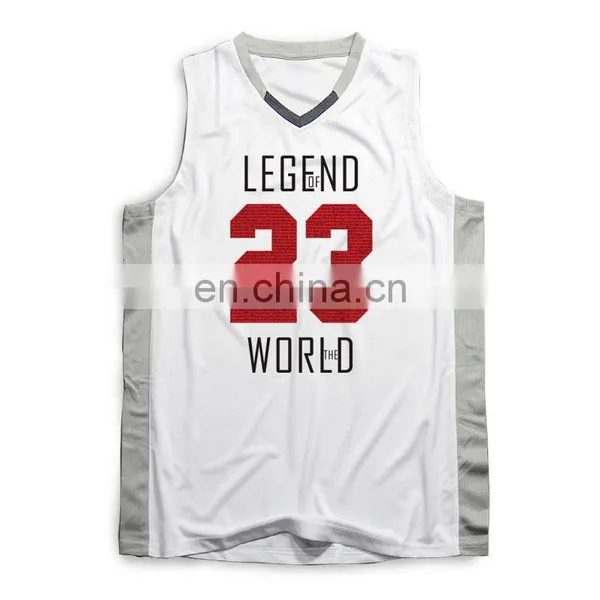 Team Usa New Design Reversible Basketball Suit Uniform Jersey photo-5