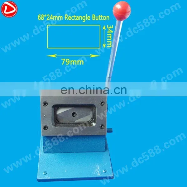 2015 Newest 68*24mm Rectangle Badge Paper Cutter photo-2