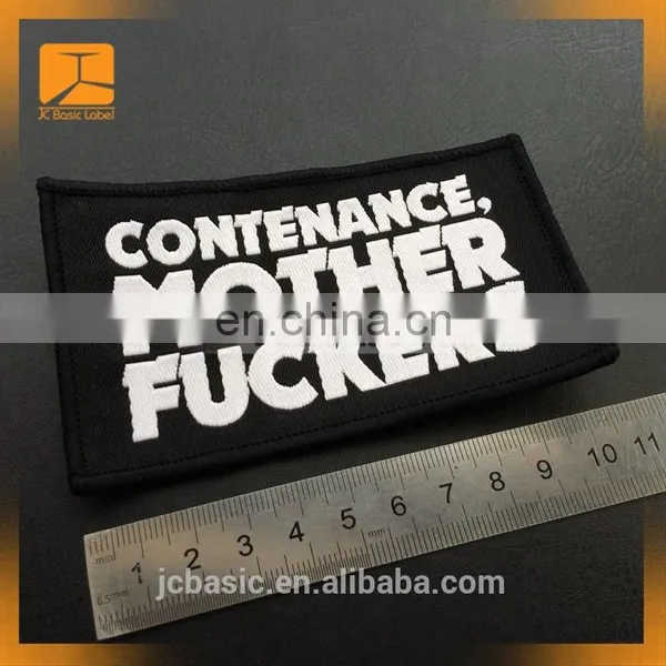 Embroidery Sew on Patches Woven Badges photo-6
