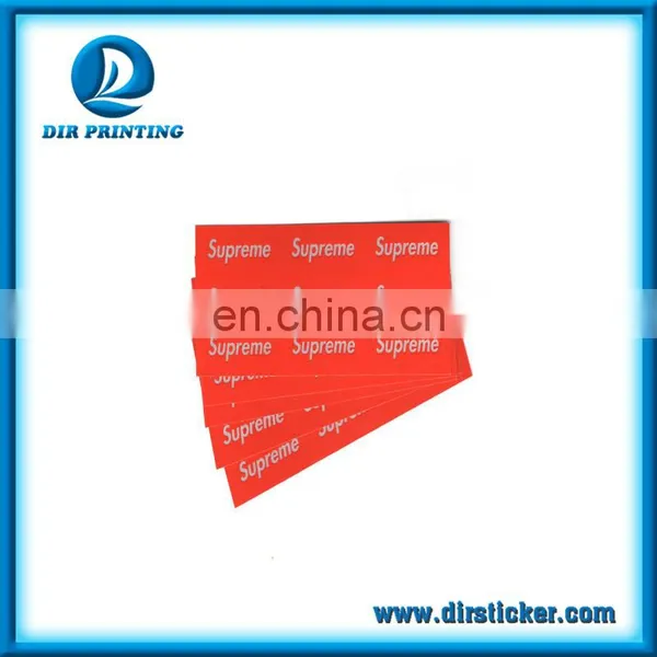 Custom Adhesive 3M Reflective Sticker With High Quality Printing