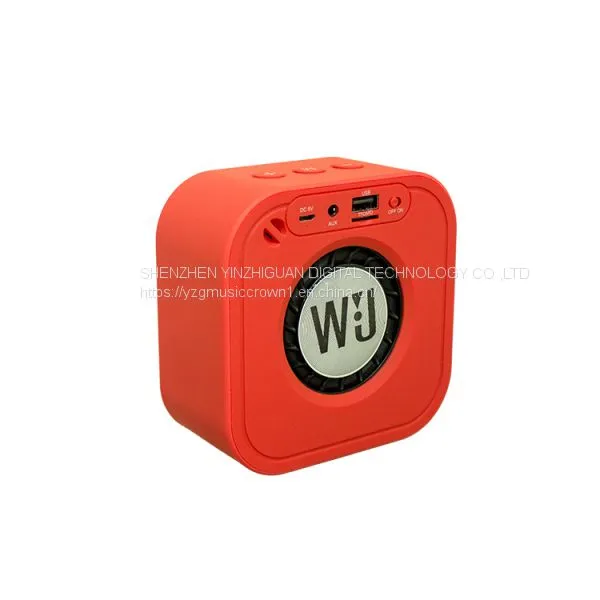 Mini Stereo Subwoofer Outdoor Portable Wireless Blue Tooth Powerful Loud Mini Speaker Wireless With Bass, USB and TF Card Slot photo-2