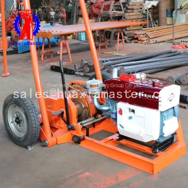 Sand Drilling Rig SH30-2A / Drilling Rig Portable / Gold Sand Drilling Rig photo-3