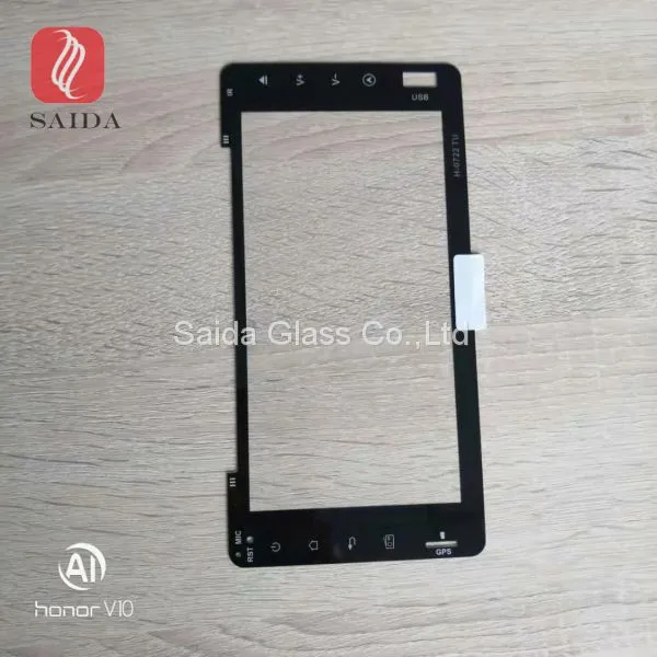 Custom Touch Glass 0.7mm Thickness Chemical Strengthened for Car Dash Cam Touch Screen Display 7inch photo-4