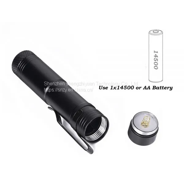 LED Flashlight 4 Modes Work Light Lamp Waterproof Lanterna Pocket Aluminum Torch For Hiking Camp With Pen Clip Lamp photo-4