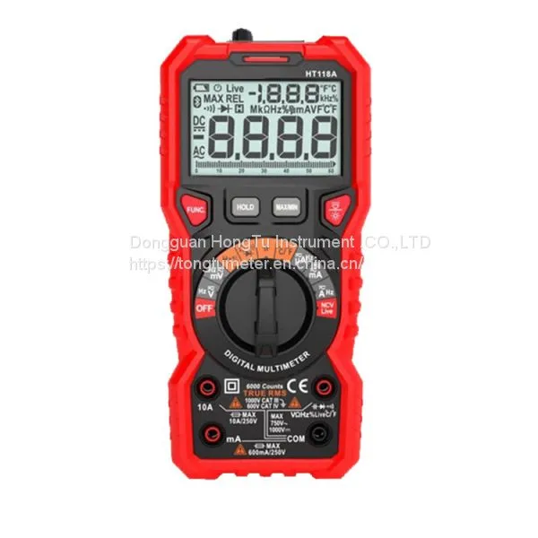 High-precision Digital Analog Multimeter With Led 6000 Count Measurement Multimetro Digital