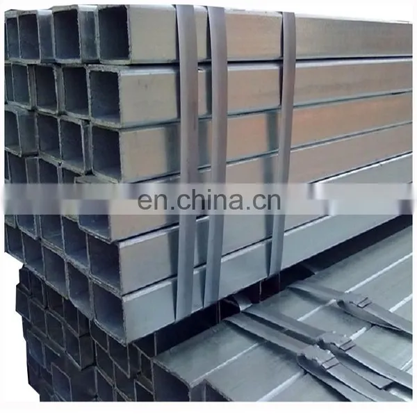 Hot Dip Galvanized Mild Weld Carbon Square Erw Steel Pipe Sizes Nigeria photo-2