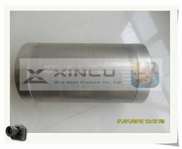 Stainless Steel Johnson Water Well Screen – Deep Well Drilling Pipe