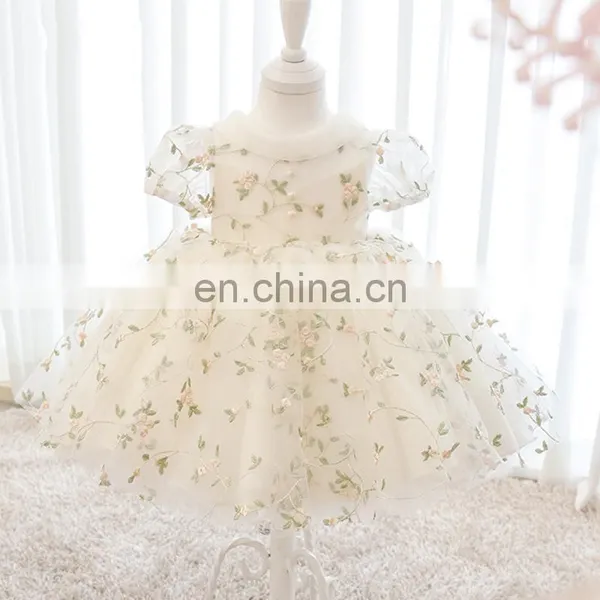 Spain Kids Dress for Girls Princess Birthday Party Dresses Baby Girl Embroidery Wedding Costumes Kids Christmas Clothing photo-5