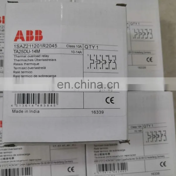 ABBs Thermal Overload Relay TA25DU-14M 10-14A photo-2