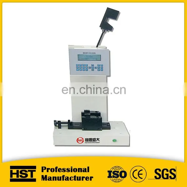 XJU Digital Display Nylon Izod Impact Testing Machine/ Charpy Impact Tester for Plastic photo-3