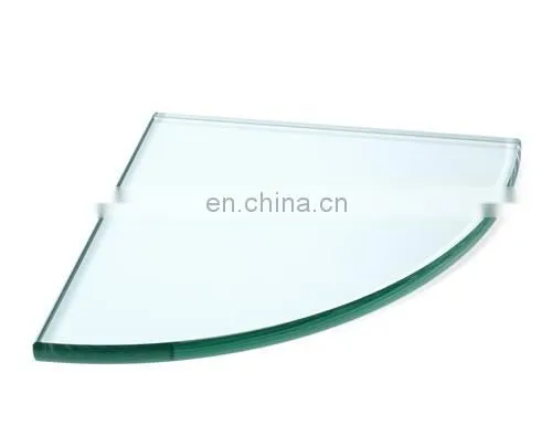 Hot Sell 4mm 5mm Clear Tempered Glass Shelves for Refrigerator photo-3