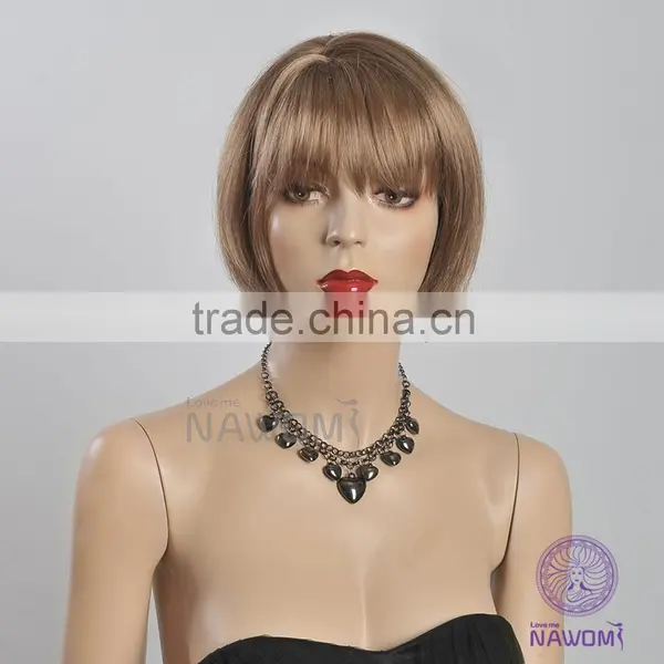 Japan's Hair Woman Short Straight Brown Synthetic Wig 2301 photo-2