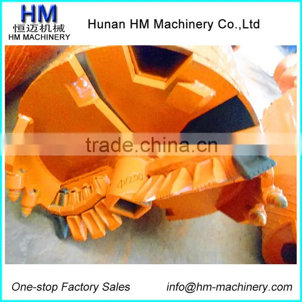 Double Cut Soil Drilling Bucket For Bauer Rotary Drilling Rig photo-4