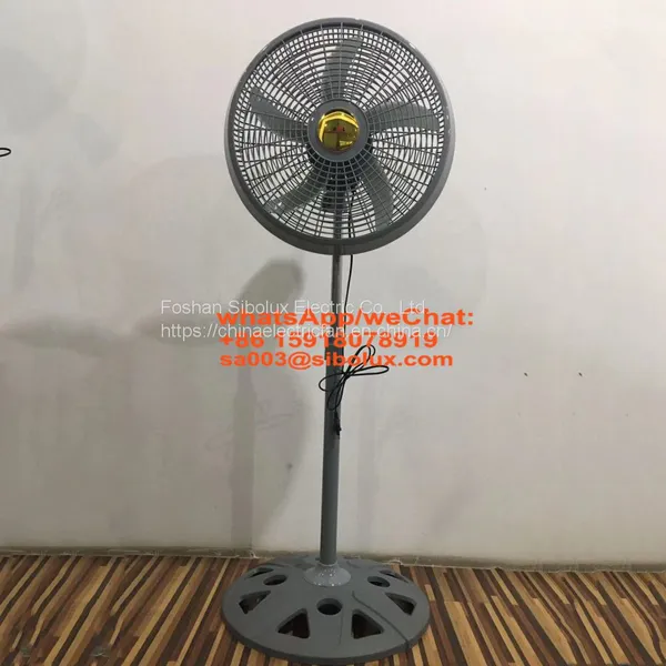 18 Inch Electric Plastic Stand Fan With Triangle Base /Sibolux Standing Fan photo-4