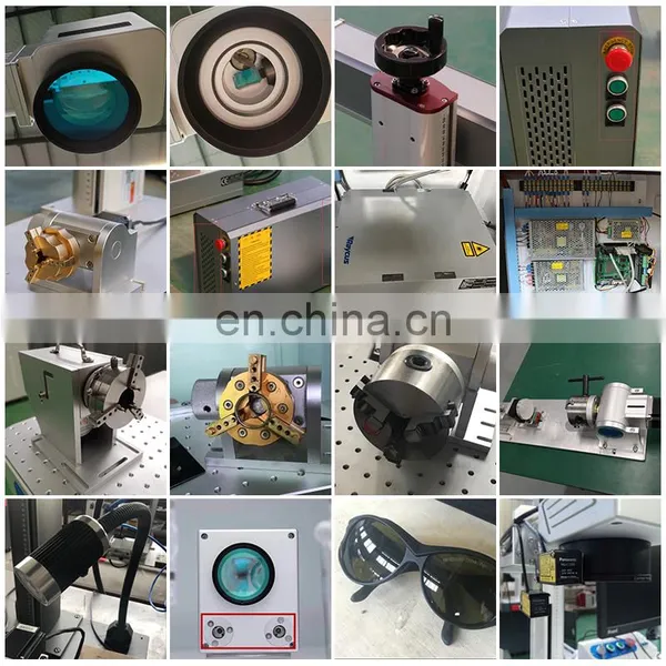 20w 30w 50w 70w 100w Split Style Portable Cnc Fiber Laser Marking Machine for Metal photo-5