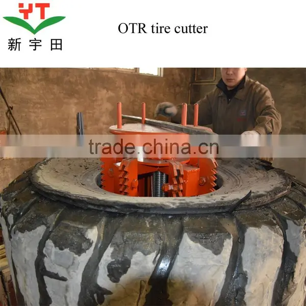 2015 Used Truck Tire Cutting Circle Machine for Sale photo-2