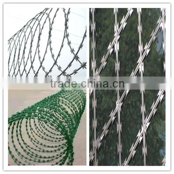 Galvanized Razor Barbed Wire (BTO, CBT) photo-6