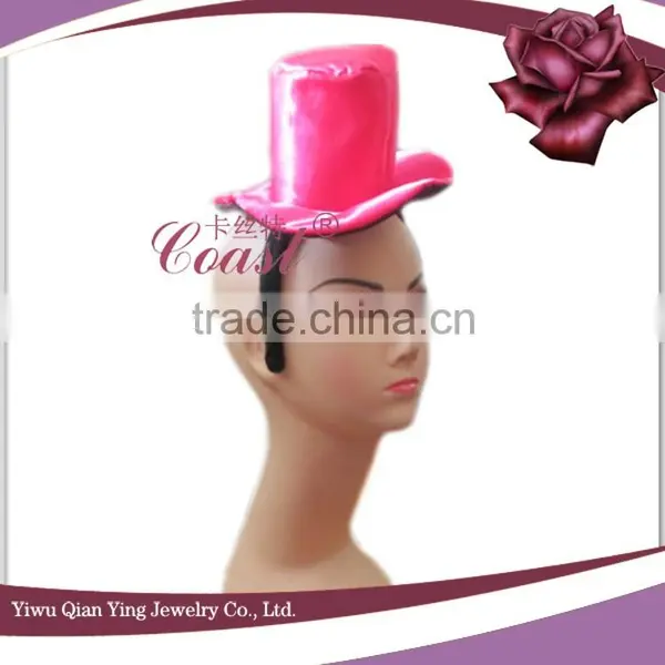 Cheap Pink Headband Mini Top Hat for Girls Sale photo-2