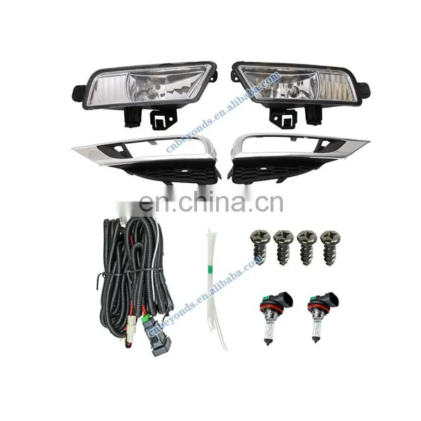 Pair Fog Lamp For Honda CR-V 2015-ON(US Type) With Bezel + Switch + Wire Harness + Bulbs