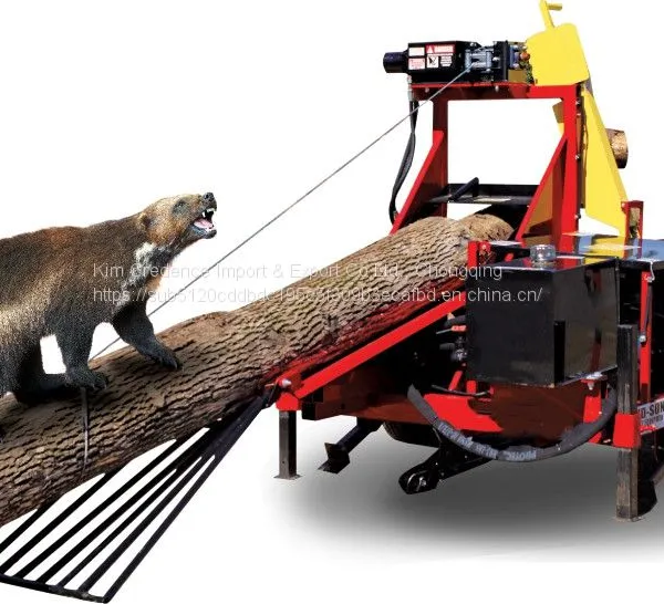 Petrol Engine Agricultural Machinery Wolverine A Firewood Processor With Log Table Lifter photo-3