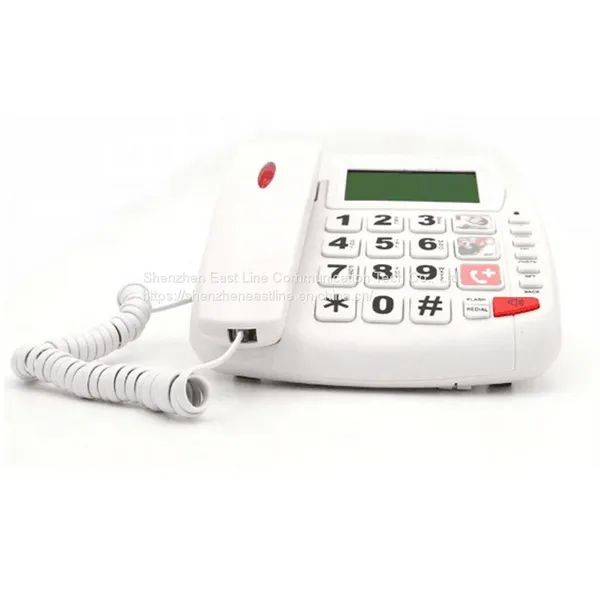 Best Senior Phone Big Button Corded Telephone With Display photo-4