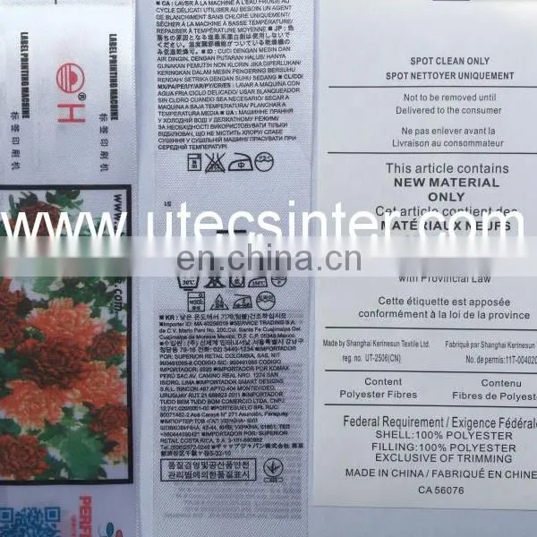 UGS62S 6 Front 2 Back Color Double Side Automatic Fabric Tape Ribbon Flexo Printing Machine, Clothing Label Flexographic Printer photo-5