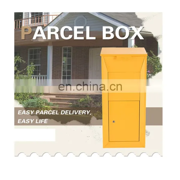 Wall Mounted Smart Parcel Drop Box For Mail And Parcel Outdoor Parcel Delivery Box photo-4