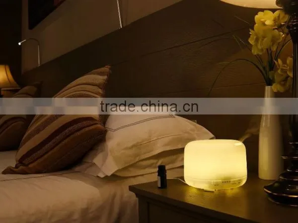 500ml Aromatherapy Essential Oils Diffuser 7 Color Changing Aroma Diffuser Large Mist Humidifier Aromatherapy photo-6